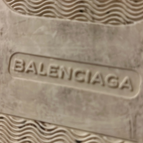 Balenciaga Arena Leather High-Top Sneakers Trainers Shoes Trainers Distressed 42 - Picture 8 of 12